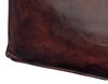 Sunday Afternoon Leather Cube Dark Brn, by Sarreid, 1'3" length x 1'3" width x 1'4" height thumbnail 5