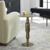 Descend Gold Accent Table thumbnail 1