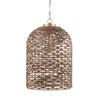 Sana Tall Watergrass Pendant Light, by Mercana, 17.5" length x 17.5" width x 26" height thumbnail 1