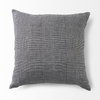Ramone 20x20 Black and White Fabric Pillow Cover, Decorative Pillow by Mercana, 20" length x 20" width x 0.2" height thumbnail 5