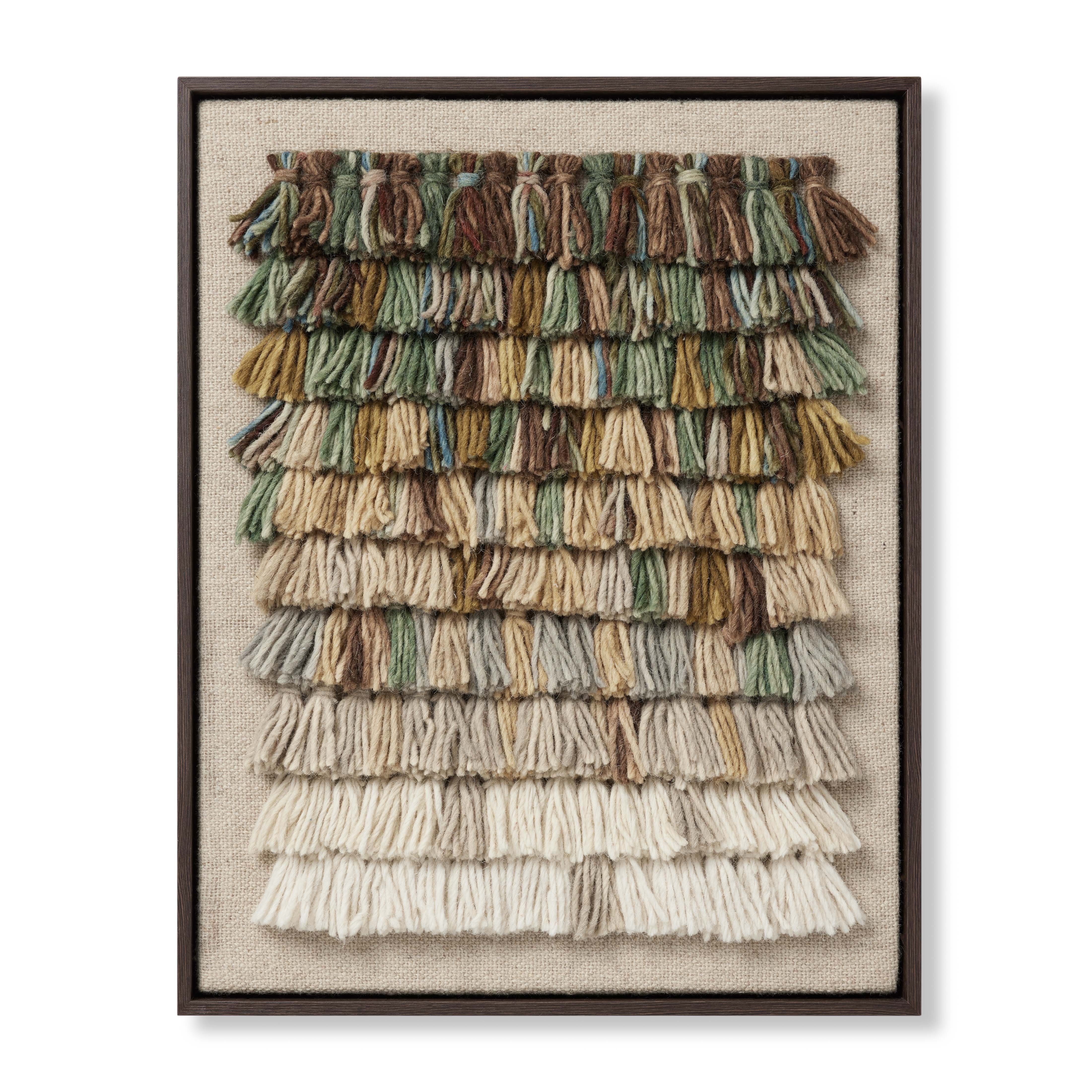 Loloi Garcon Wall Art, Wall Hanging, 24" length x 30" width View 1