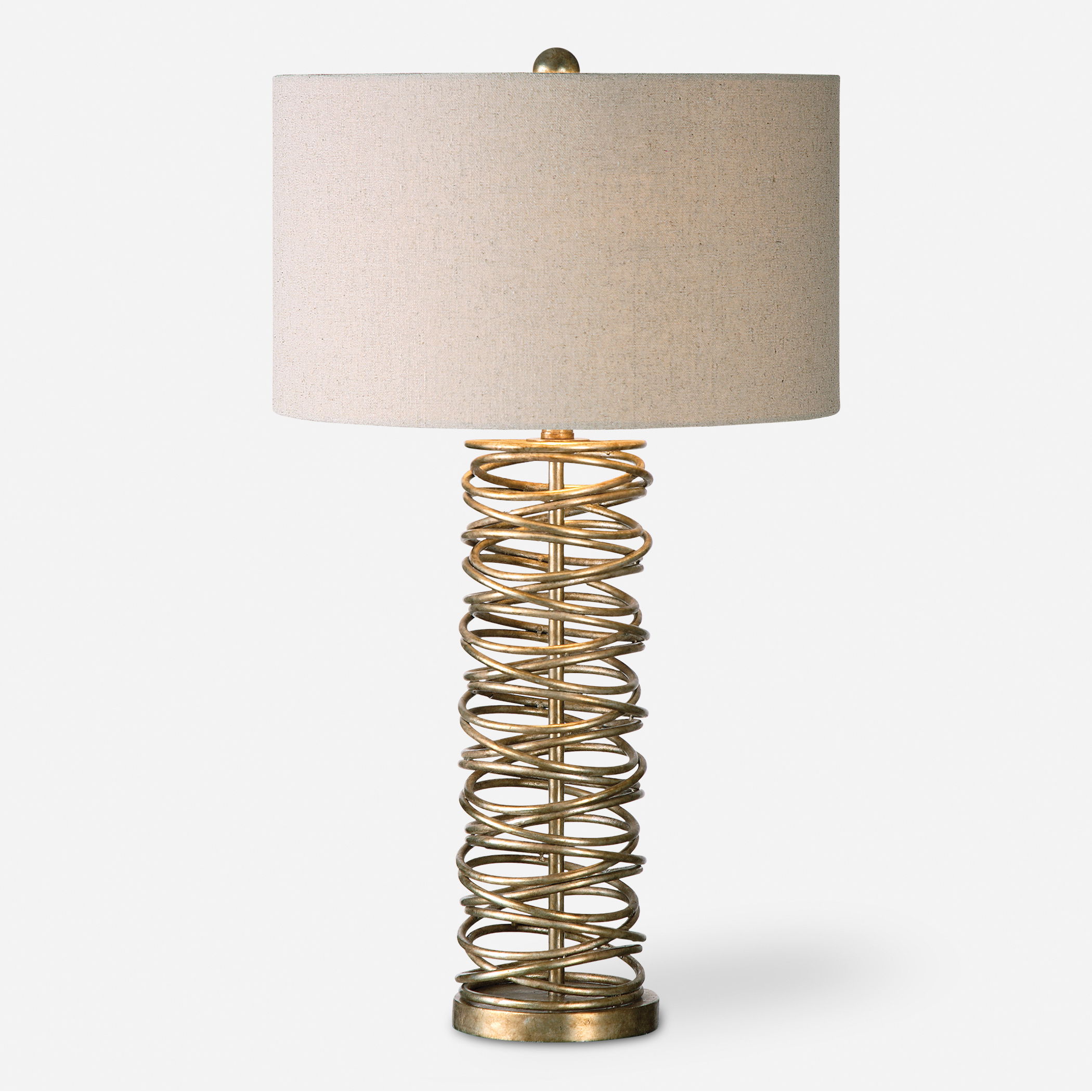 Amarey Metal Ring Table Lamp large image 