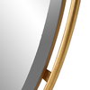 Canillo Gold Round Mirror, by Uttermost, 3'6" width x 3'6" height x 0.75" depth thumbnail 6