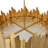Golden Gate 8 Light Industrial Pendant, by Uttermost, 28" width x 18" height x 28" diameter thumbnail 7