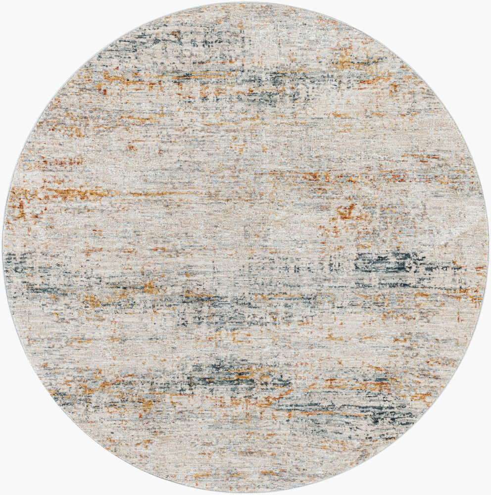 Laila Machine Woven Rug, by Surya, 5'2.99" length x 5'2.99" width