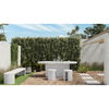 Lyon Outdoor Dining Table White Terrazzo, Outdoor Table by Moe's Home, 6'6.7" width x 2'5.9" height x 2'11.4" depth thumbnail 7