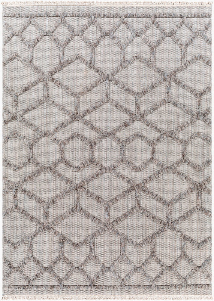 Zaragoza Machine Woven Rug, by Surya, 1'3.75" length x 1'3.75" width