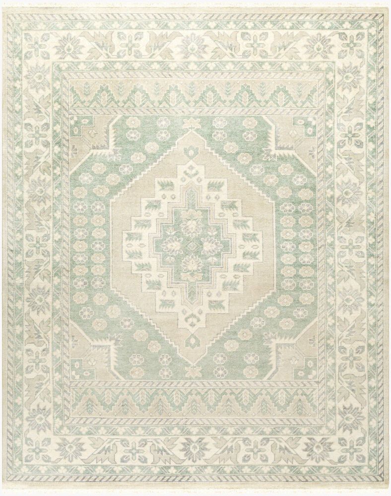 Bunyan Handmade Rug, by Surya, 1'6" length x 1'6" width