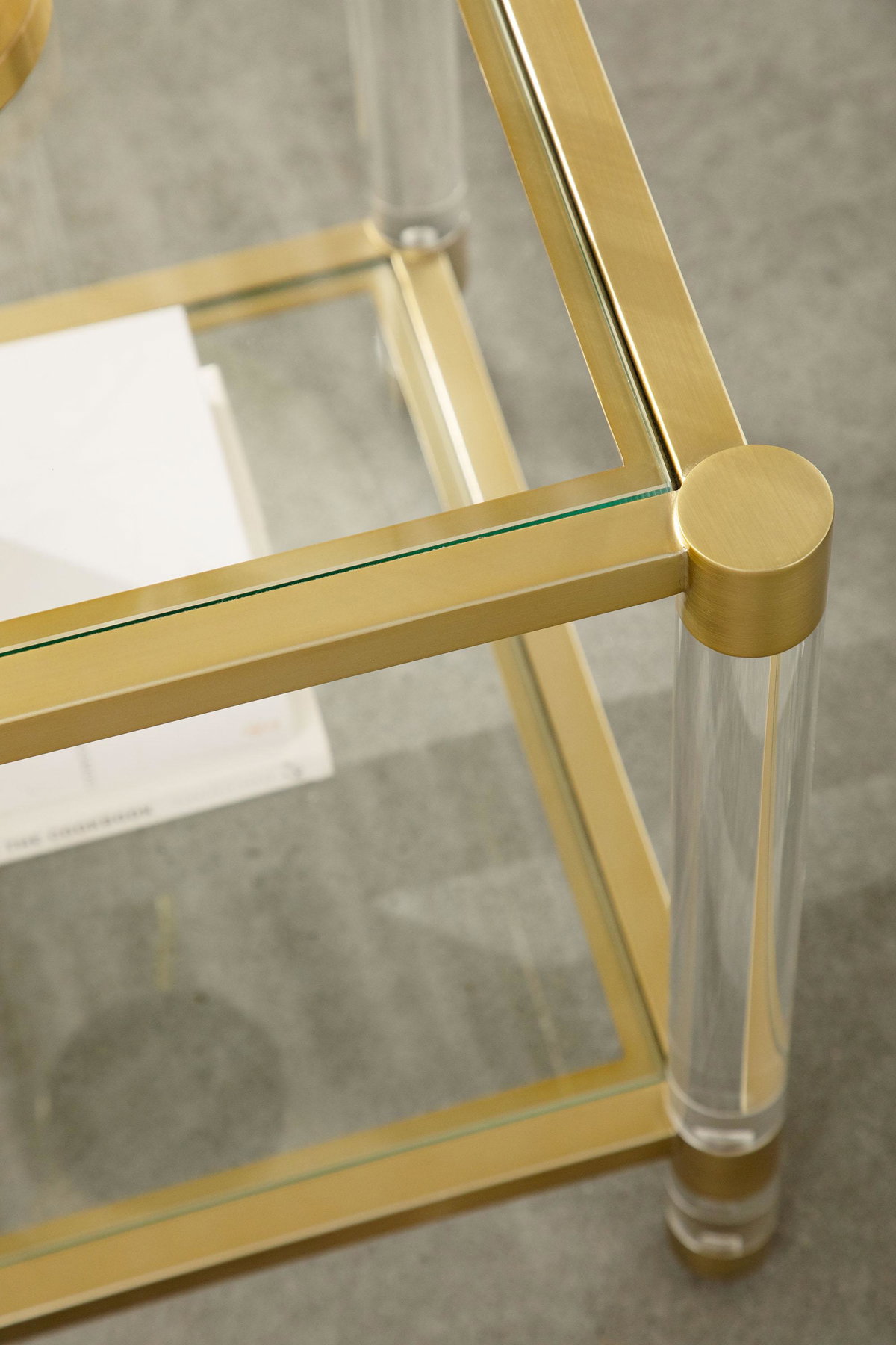 Nouveau End Table, Side & End Table by Essentials for Living, 22" width x 23" height x 22" depth View 7