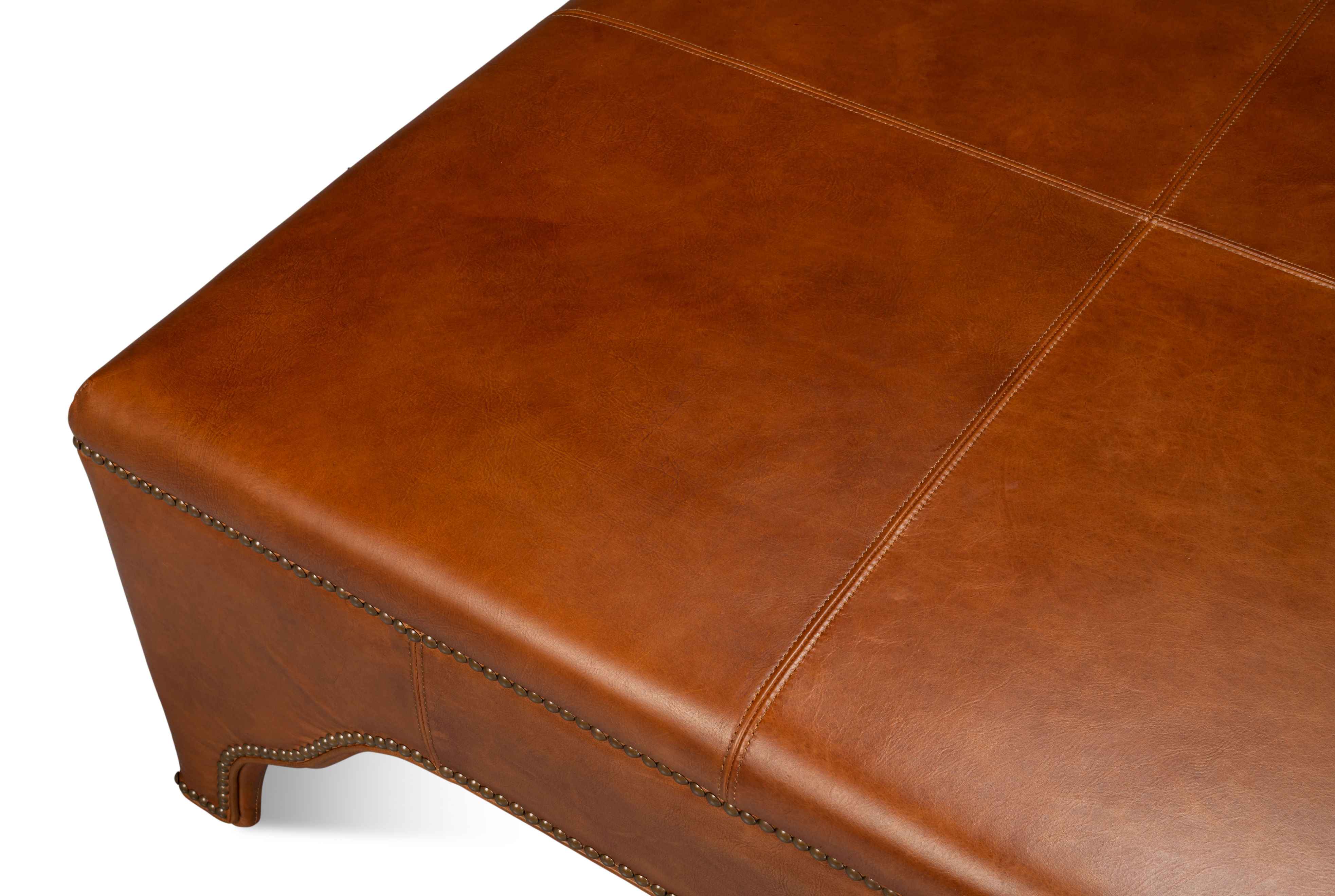 Streetman Cocktail Ottoman, Havana Brown large image 