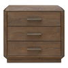 Caleb Nightstand Brown, by Moe's Home, 26" width x 24" height x 18.1" depth thumbnail 1