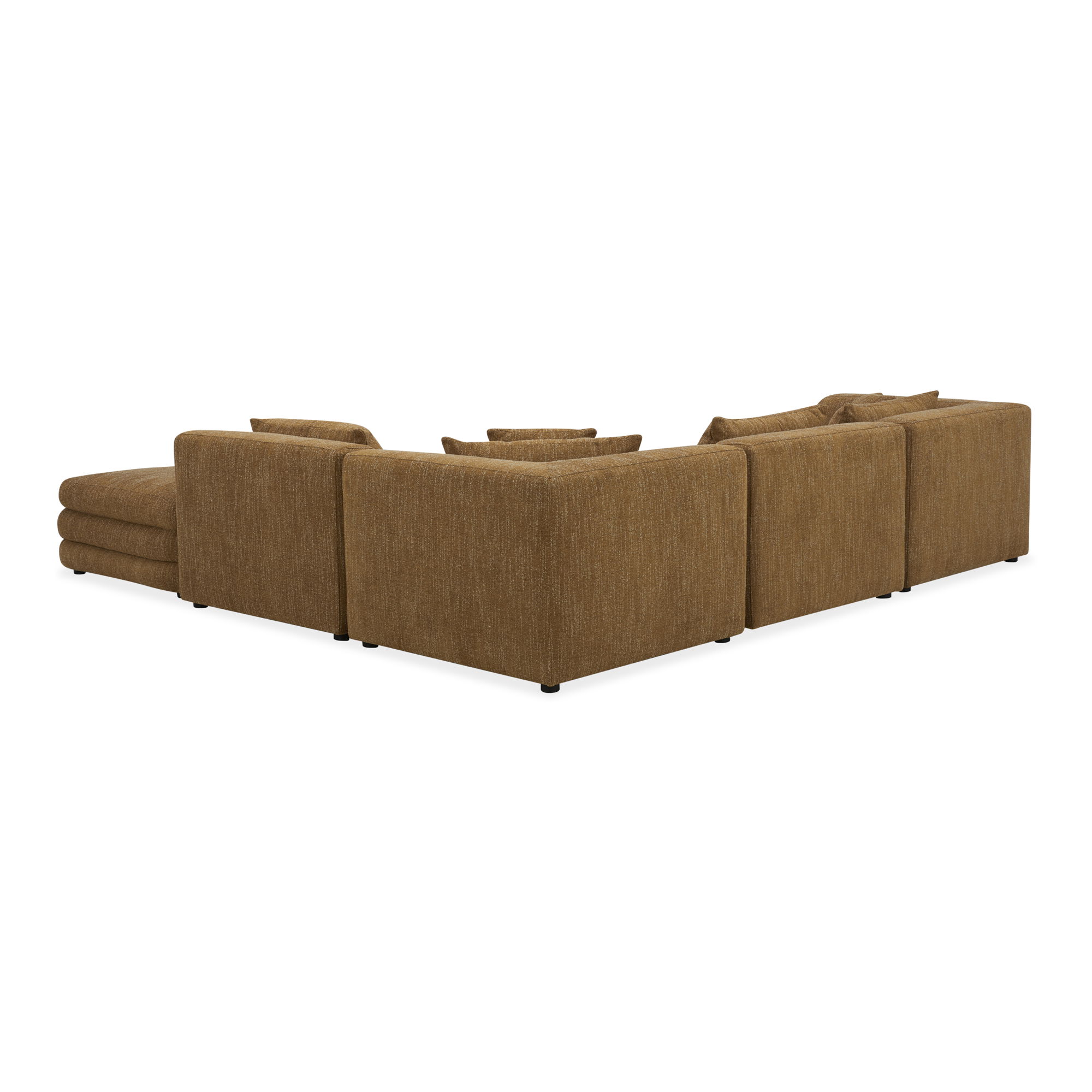 Lowtide Alcove Modular Sectional Amber Glow large image 