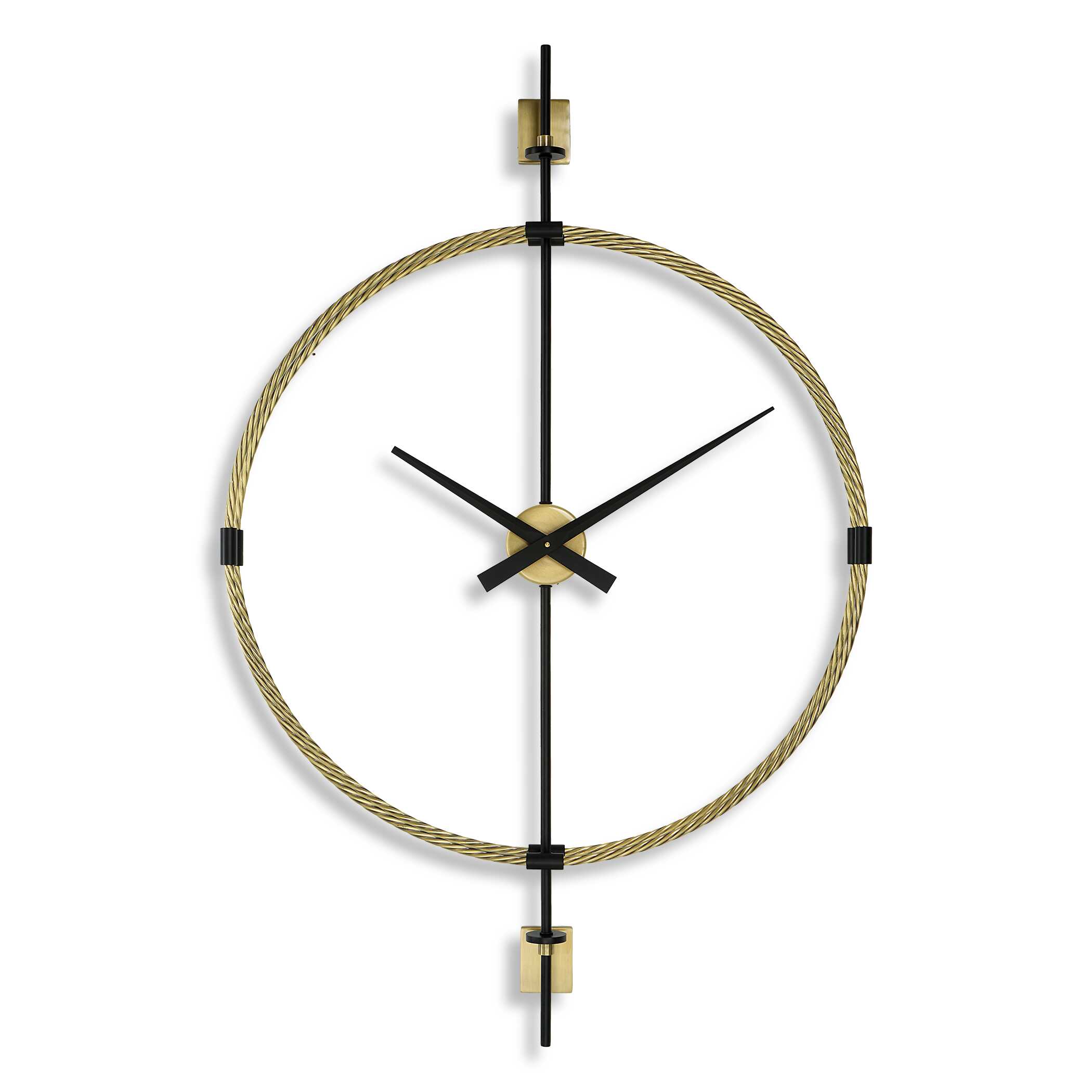 Time Flies Modern Wall Clock, by Uttermost, 30.75" width x 48.75" height x 4" depth View 1