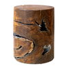 Rafe Wooden Accent Stool, Furniture by Uttermost, 13.5" width x 18" height x 13.5" depth thumbnail 1