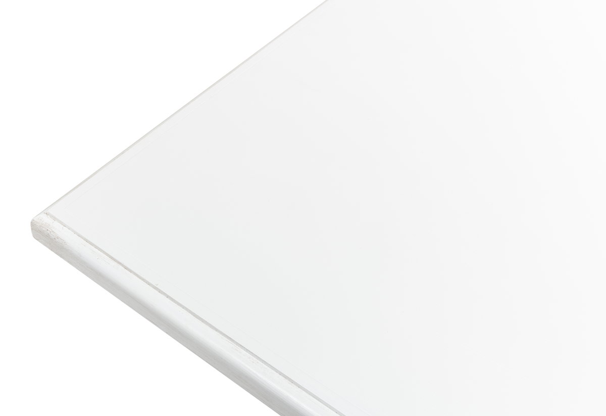 Lionisio Trestle Table  Cortina White, by Sarreid, 3'5" length x 7' width x 2'6" height View 11
