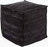 Copacetic Pouf, Ottoman by Surya, 18" width x 18" height thumbnail