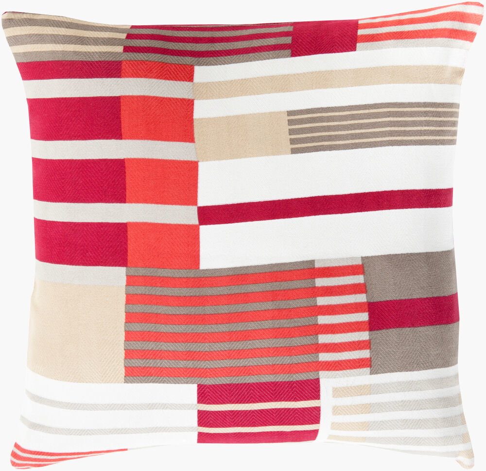 Teori Accent Pillow Down, Decorative Pillow by Surya, 18" length x 18" width