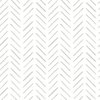 Painted Herringbone Grey Wallpaper, by York Wall, 33' length x 1'8.5" width x 0.02" depth thumbnail