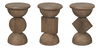 Romeo Side Tables, Set Of 3, Natural thumbnail 0