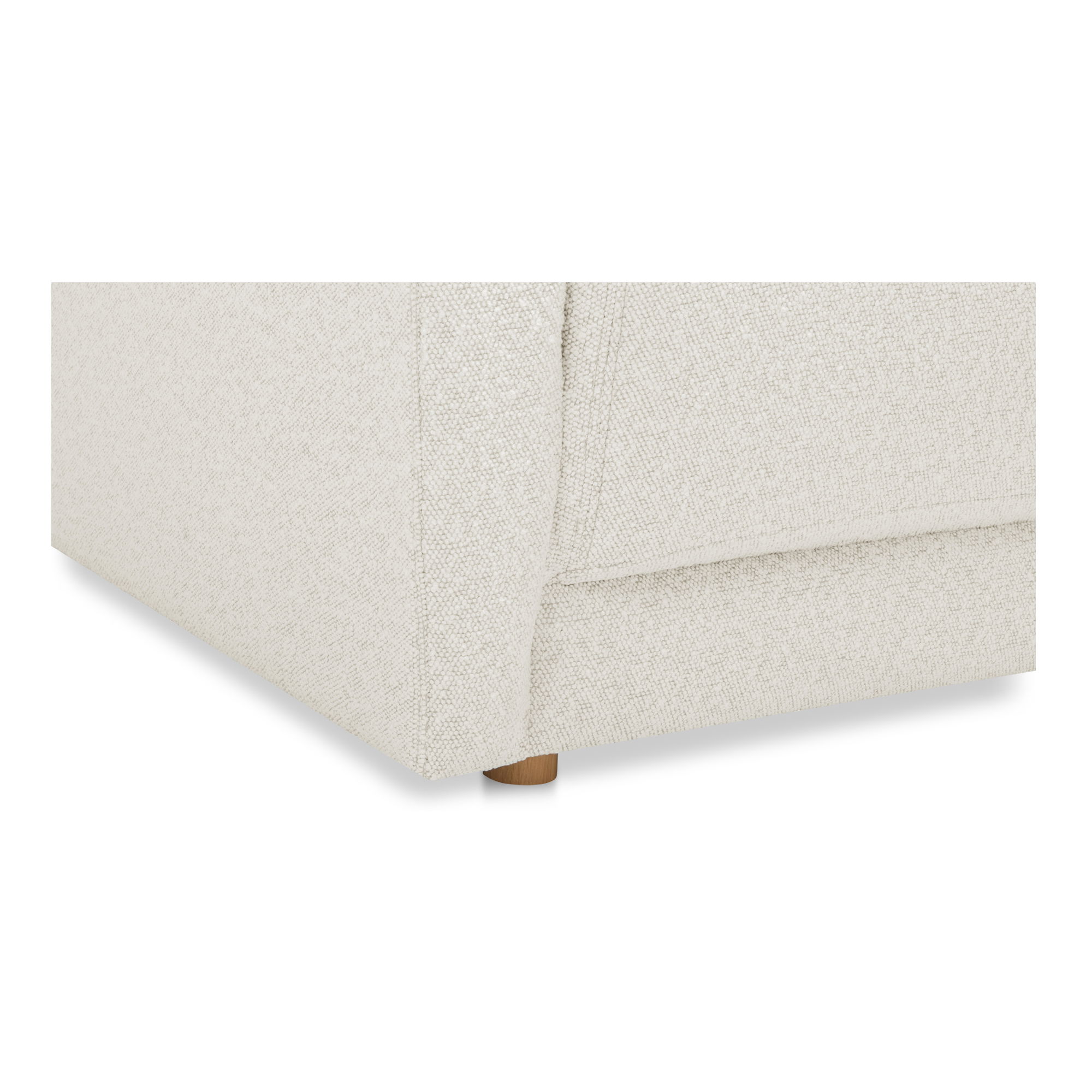 Bryn Sectional Right Oyster, Sectional Sofa by Moe's Home, 115.5" width x 31.5" height x 70.5" depth View 6