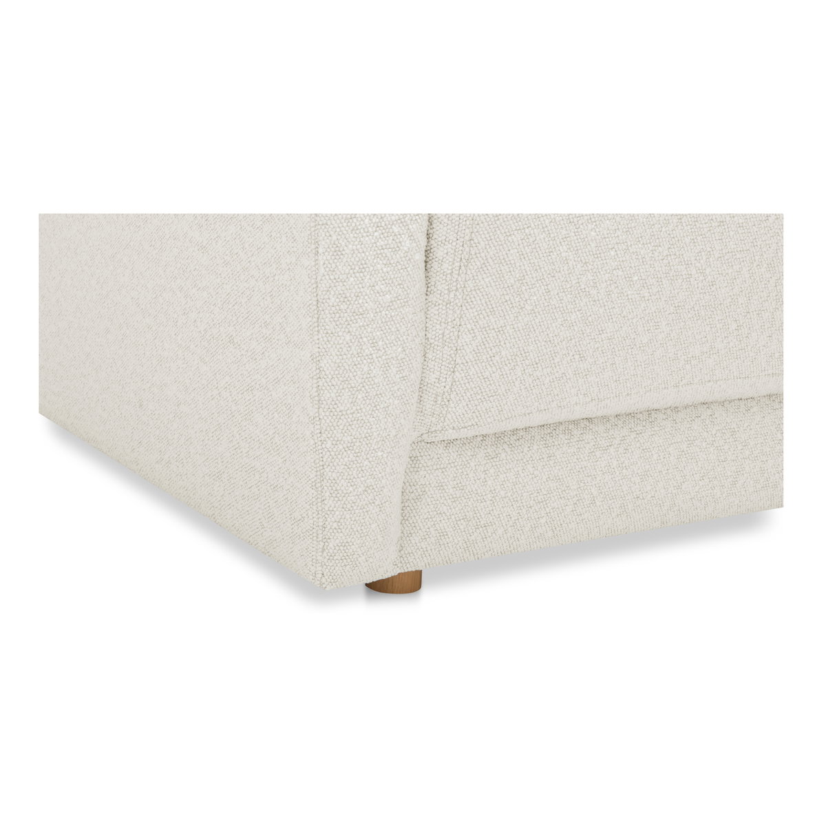 Bryn Sectional Right Oyster, Sectional Sofa by Moe's Home, 115.5" width x 31.5" height x 70.5" depth View 6