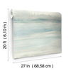 Soothing Mists Scenic Blue Peel & Stick Wallpaper, by York Wall, 20' length x 2'3" width x 0.02" depth thumbnail 8