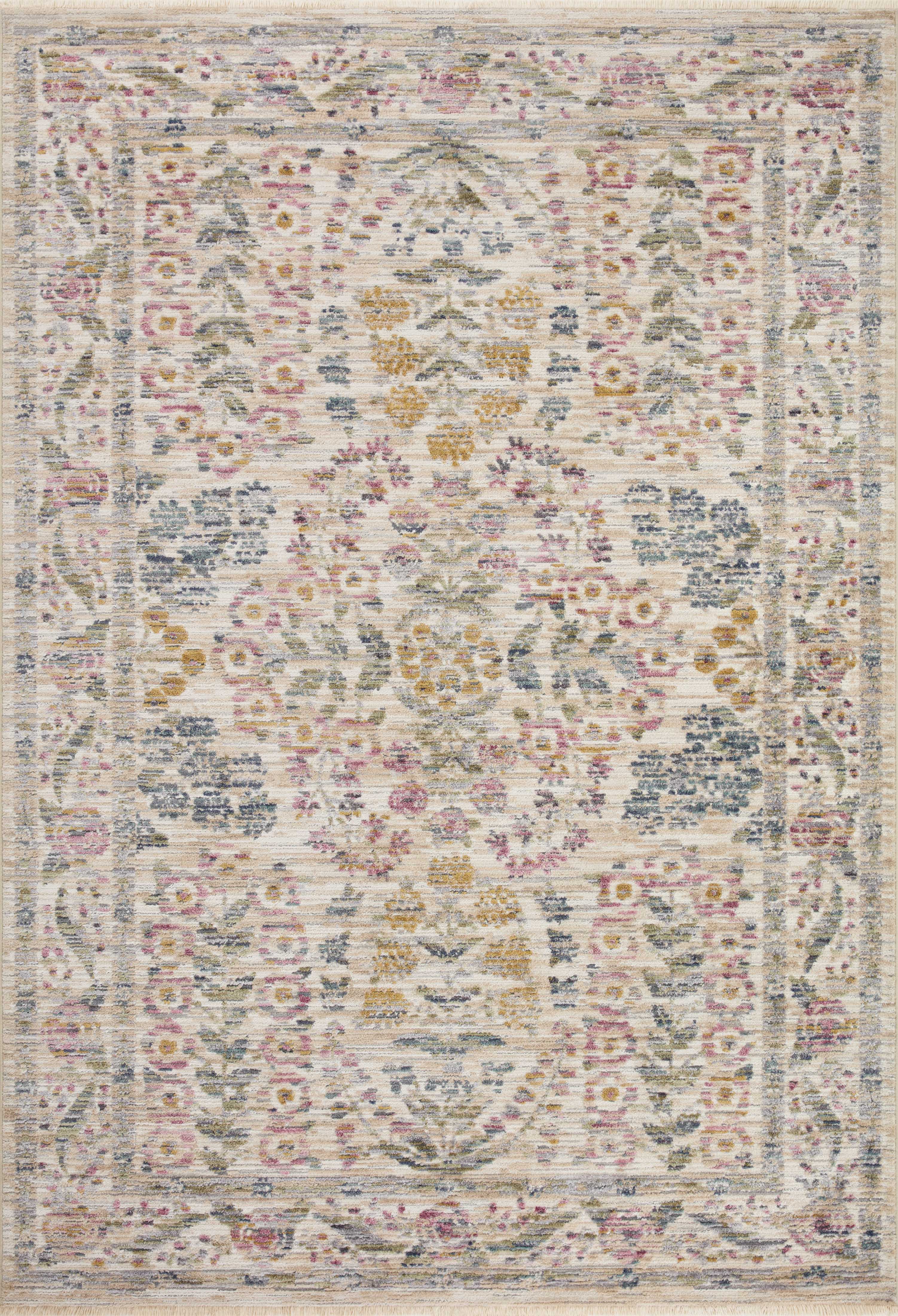 Rifle Paper Co. x Loloi Provence Rug, 7'10" length x 10' width
