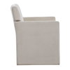 Colette Ivory Dining Chair, by Uttermost, 24" width x 32.5" height x 26.5" depth thumbnail 6
