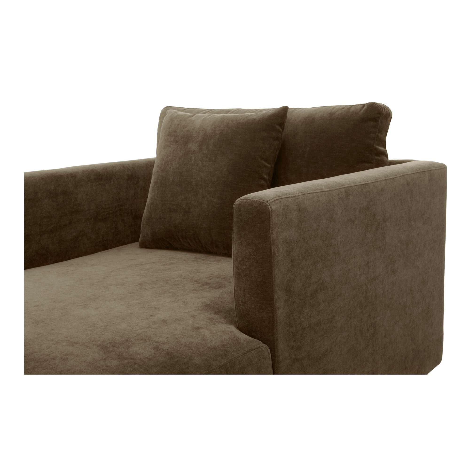 Bryn Chaise Heritage Cedar Green, Chaise Lounges & Daybed by Moe's Home, 39.5" width x 31.5" height x 77" depth View 5