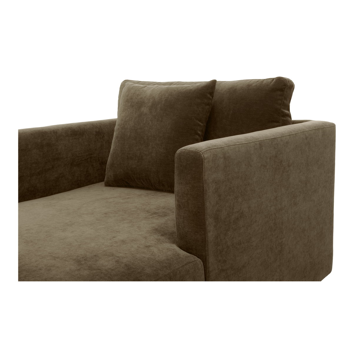 Bryn Chaise Heritage Cedar Green, Chaise Lounges & Daybed by Moe's Home, 39.5" width x 31.5" height x 77" depth View 5