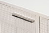 Bronzini Credenza  Embossed White, by Sarreid, 1'8" length x 7'10" width x 2'10" height thumbnail 10