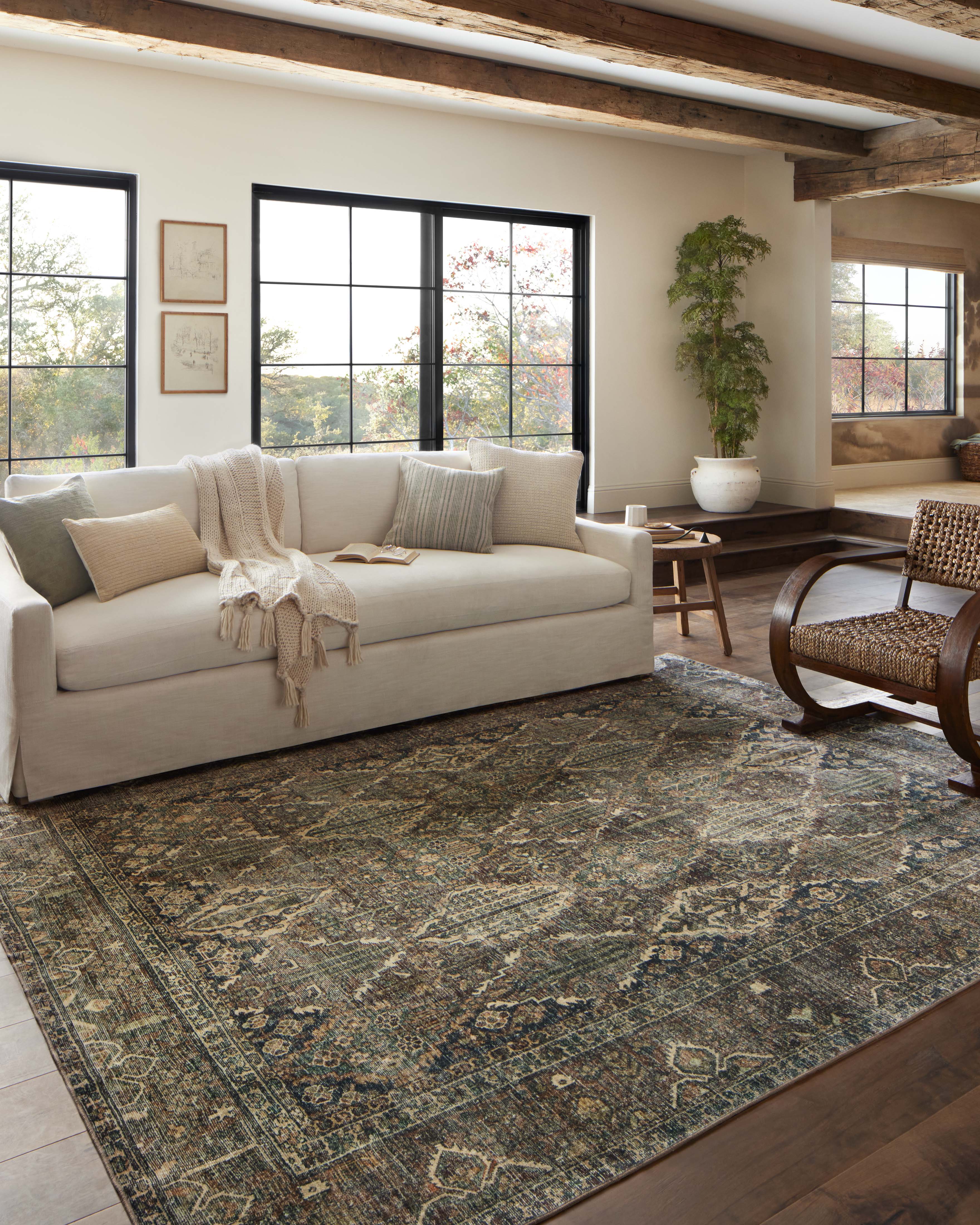 Magnolia Home by Joanna Gaines x Loloi Banks Rug large image 