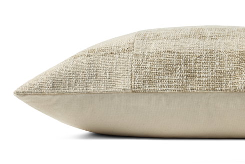 Brigette Romanek x Loloi Beige Pillow