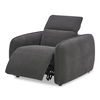 Eli Power Recliner Chair Dusk Grey, Accent Chair by Moe's Home, 41.5" width x 30" height x 43" depth thumbnail 1