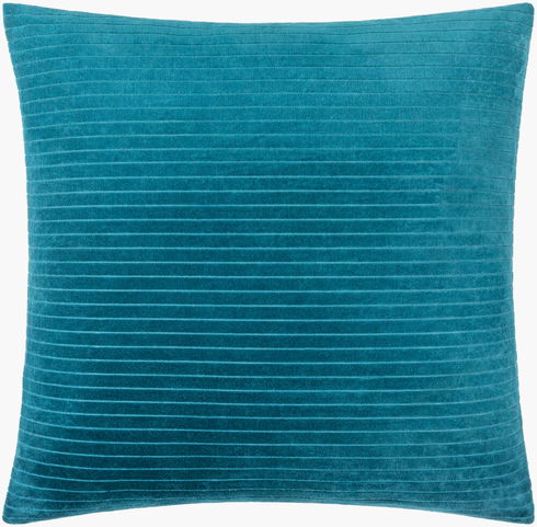 Cotton Velvet Stripes Accent Pillow
