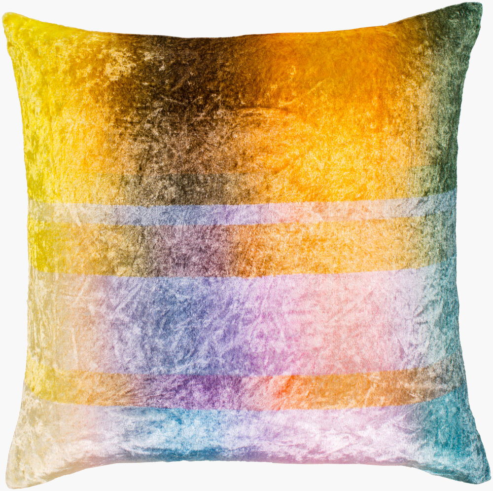 Glitch Accent Pillow, Decorative Pillow by Surya, 18" length x 18" width