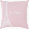 Motto Accent Pillow Poly, Decorative Pillow by Surya, 22" length x 22" width thumbnail