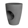 Aylard Outdoor Stool Grey, Outdoor Chair by Moe's Home, 1'2" width x 1'6" height x 1'2" depth thumbnail 2