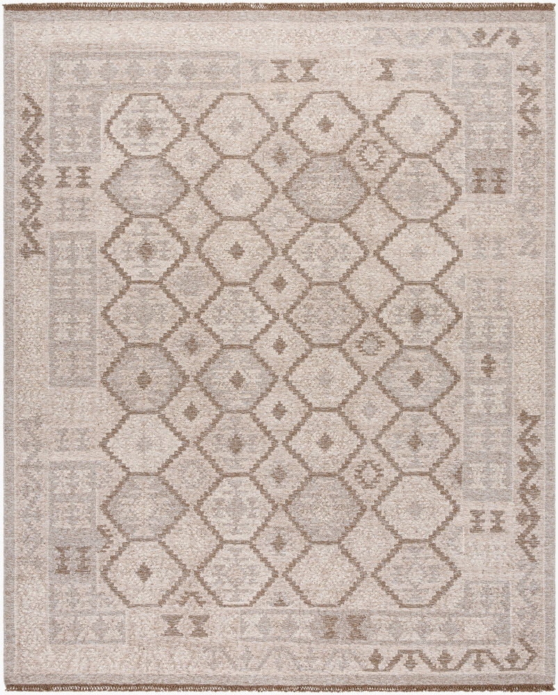Tempe Handmade Rug, by Surya, 1'6" length x 1'6" width