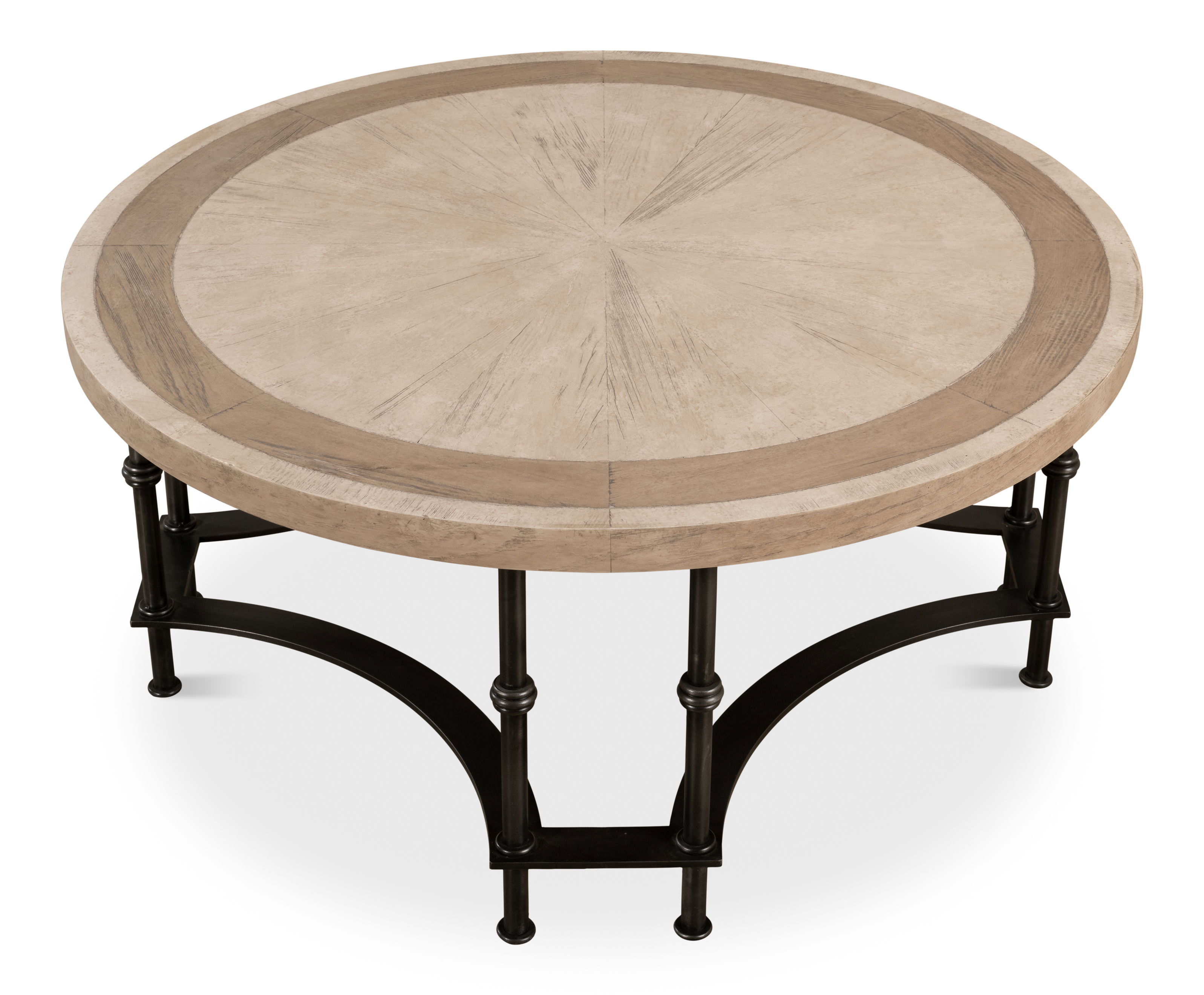 Chisholm Equestrian Cocktail Table, Grey large image 