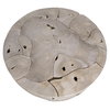 Briar Round Coffee Table Blch, by Dovetail, 39" width x 16" height x 39" depth thumbnail 2