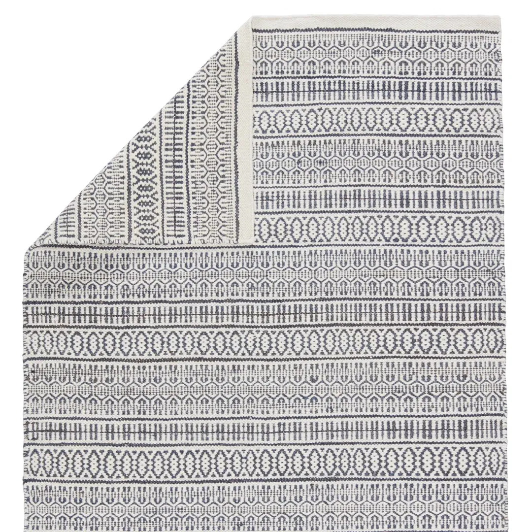 Galway Natural Trellis Slate/ Ivory Area Rug large image 