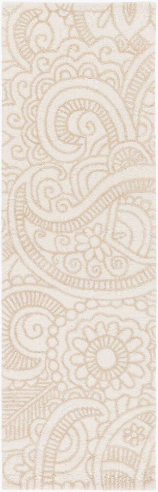 Queensland Handmade Rug, by Surya, 8' length x 2'6" width