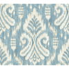 Hawthorne Ikat Blue Wallpaper thumbnail 0