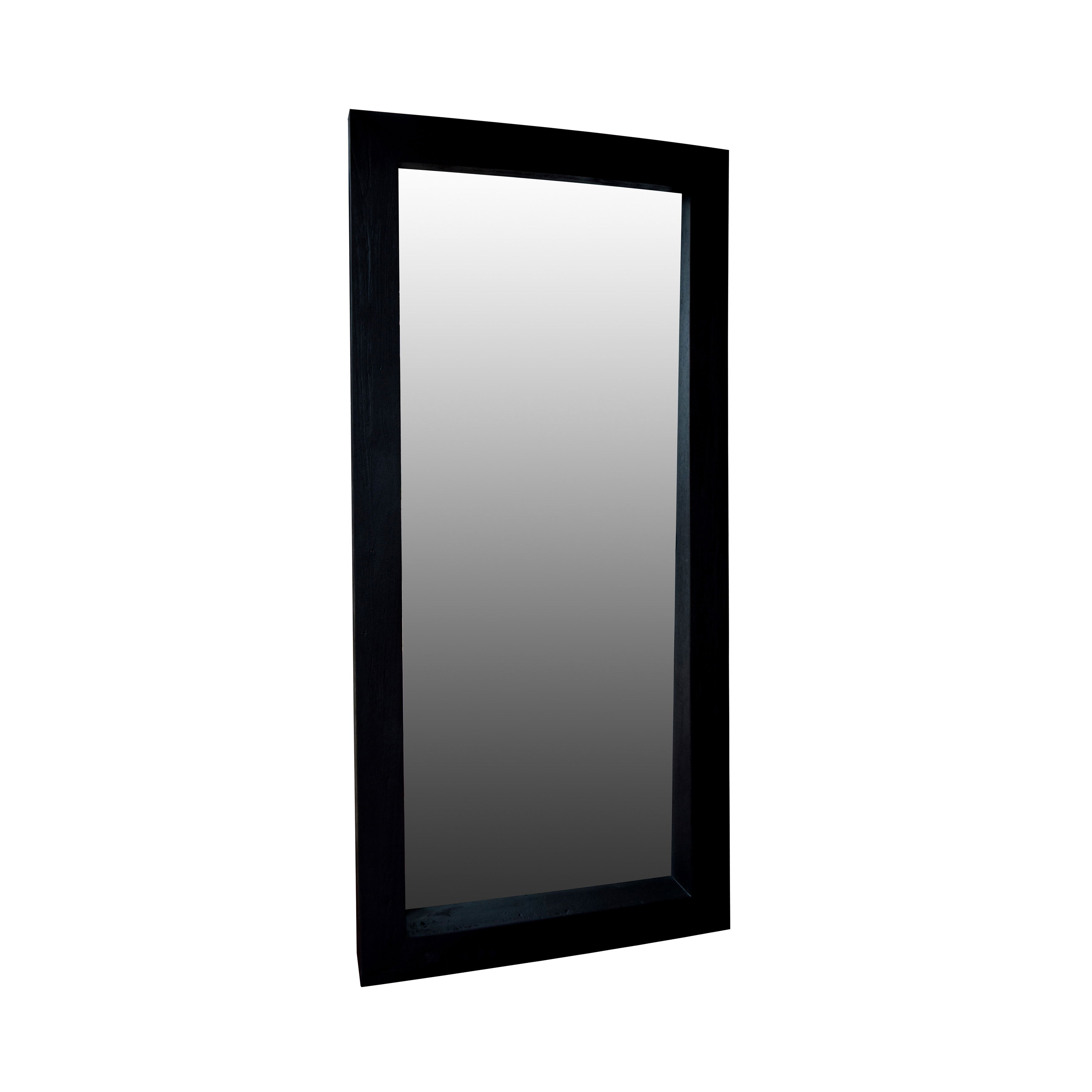 Lian Floor Mirror, by Dovetail, 41" width x 88" height x 6" depth View 3