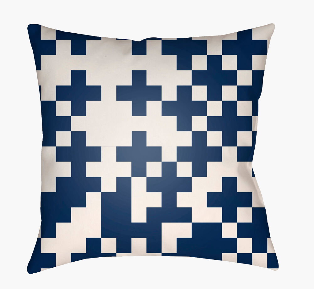 Scandanavian Accent Pillow, Decorative Pillow by Surya, 22" length x 22" width