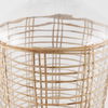 Troian Medium Rattan Wrapped Glass Bottle thumbnail 4