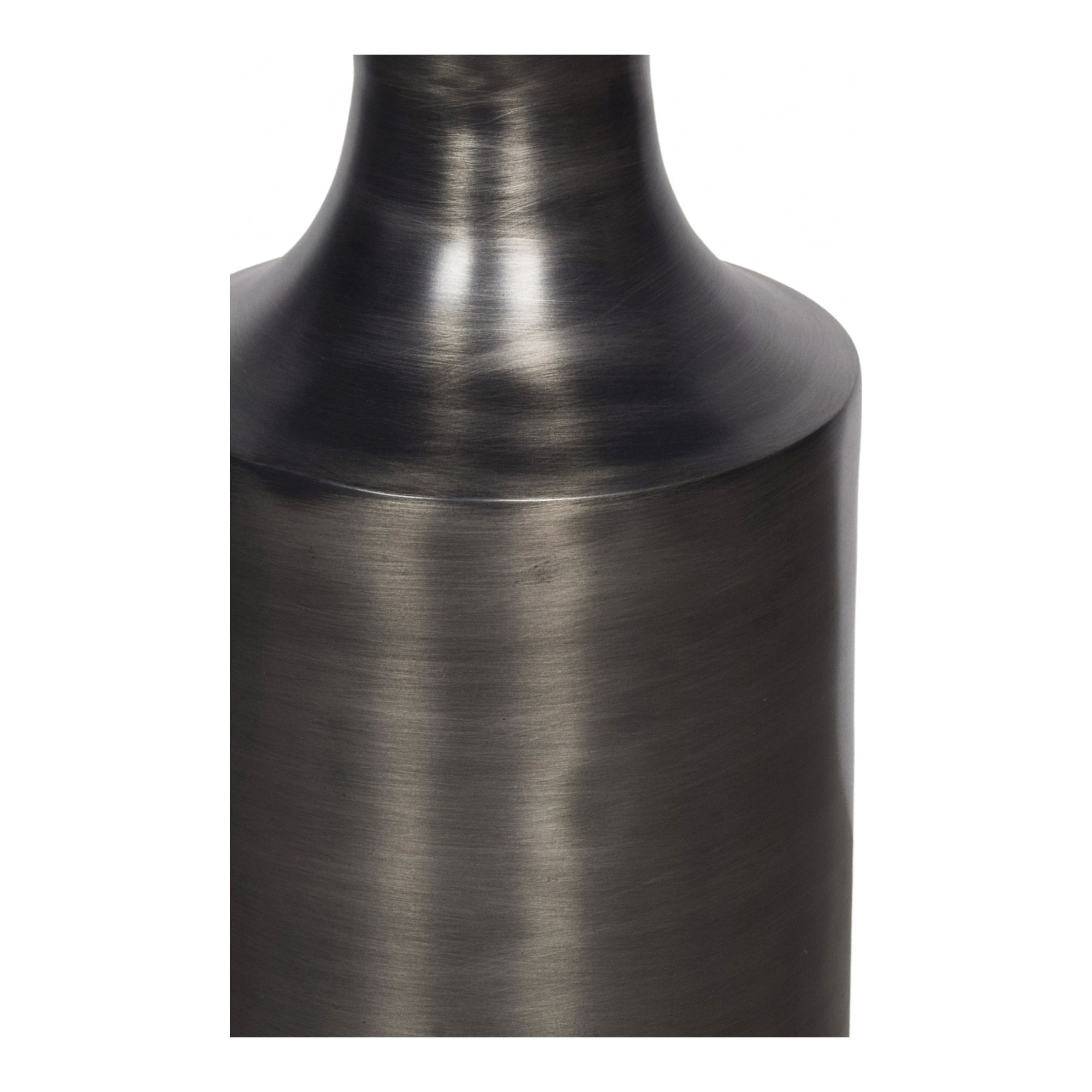 Rassa Accent Table Polished Zinc, Side & End Table by Moe's Home, 14.5" width x 21" height x 14.5" depth View 3