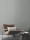 Vintage Tin Brushed Nickel Wallpaper, by York Wall, 30' length x 2'2" width x 0.02" depth thumbnail 3
