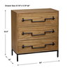 Jory Natural Wood Accent Chest, Cabinets & Chest by Uttermost, 30" width x 32.5" height x 15" depth thumbnail 3